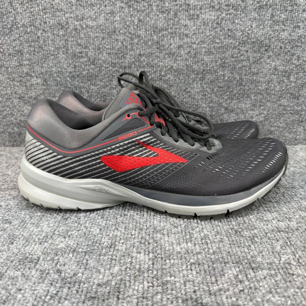 Brooks Men's Athletic Shoes in Black and Red